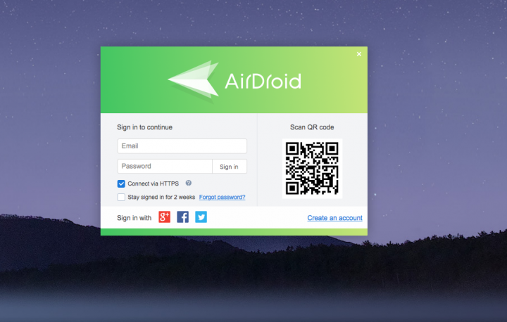 airdroid-web-720x458 Come trasferire file su Mac OS con Android Android Tutorial 
